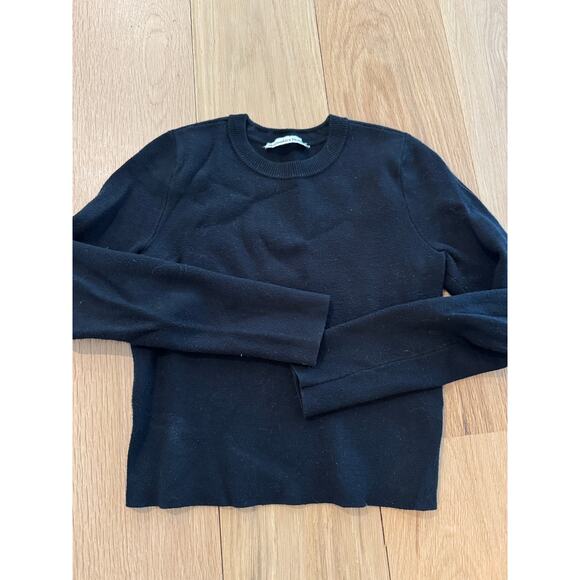Abercrombie & Fitch Sweaters - Women's Abercrombie & Fitch Slim Crew Black Sweater Top Small $60